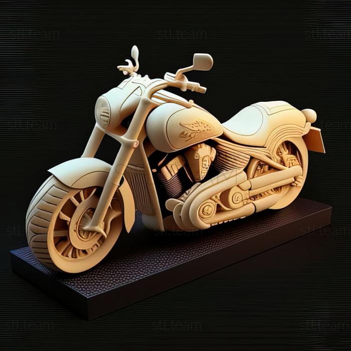 3D model Honda Shadow VT750C (STL)